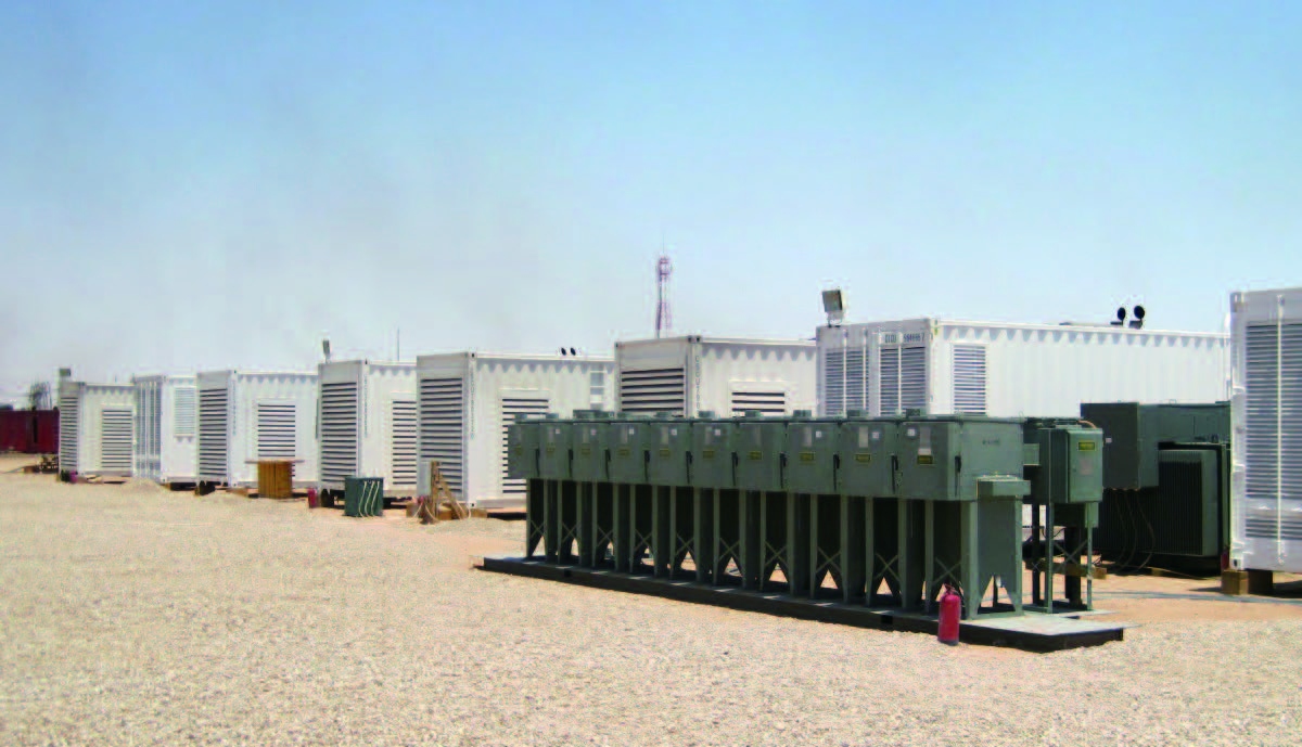 Electricity leasing project of a government in the Middle East